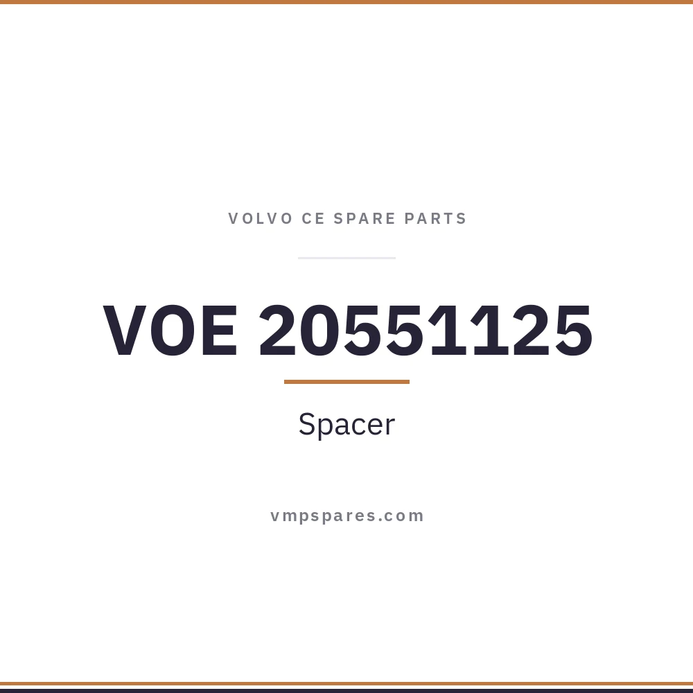 VOE 20551125 – Spacer