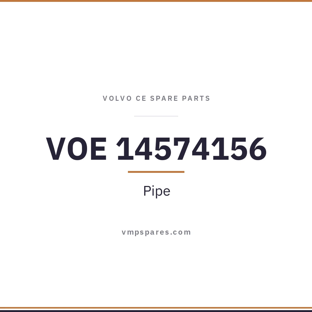 VOE 14574156 – Pipe
