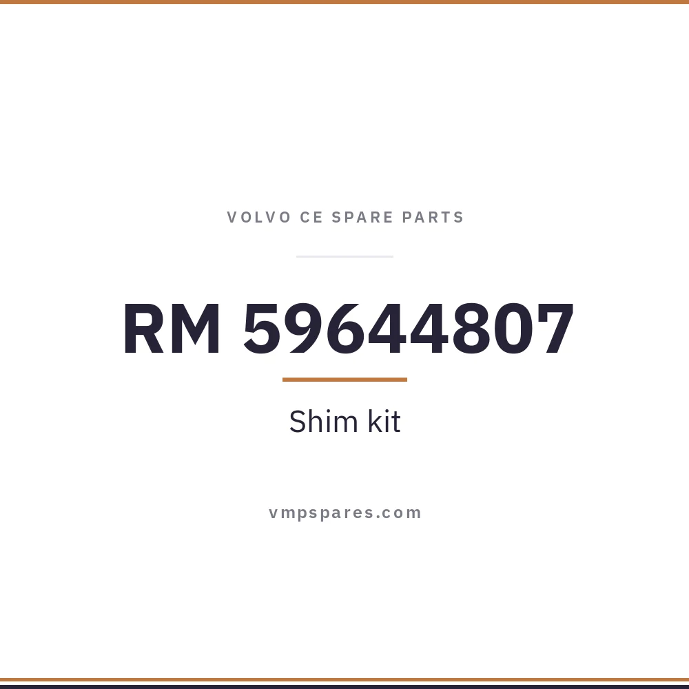 RM 59644807 – Shim kit