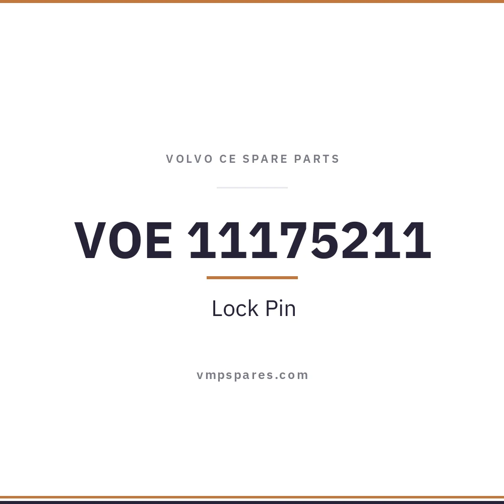 VOE 11175211 – Lock Pin
