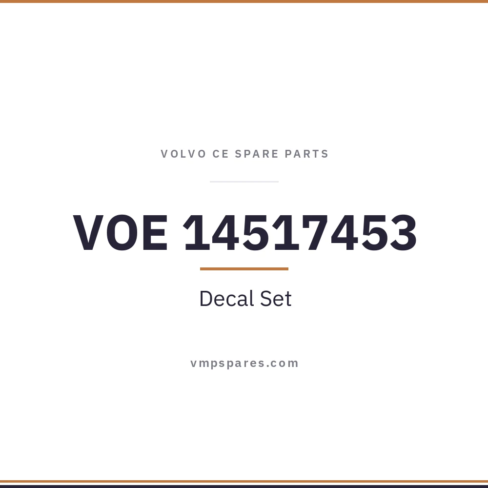 VOE 14517453 – Decal Set