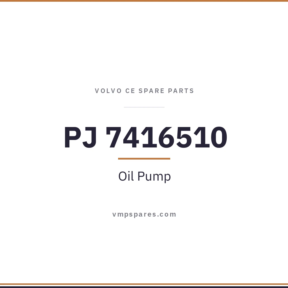 PJ 7416510 – Oil Pump