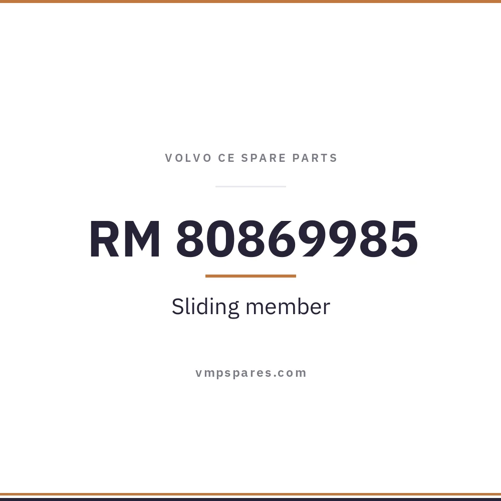 RM 80869985 – Sliding member