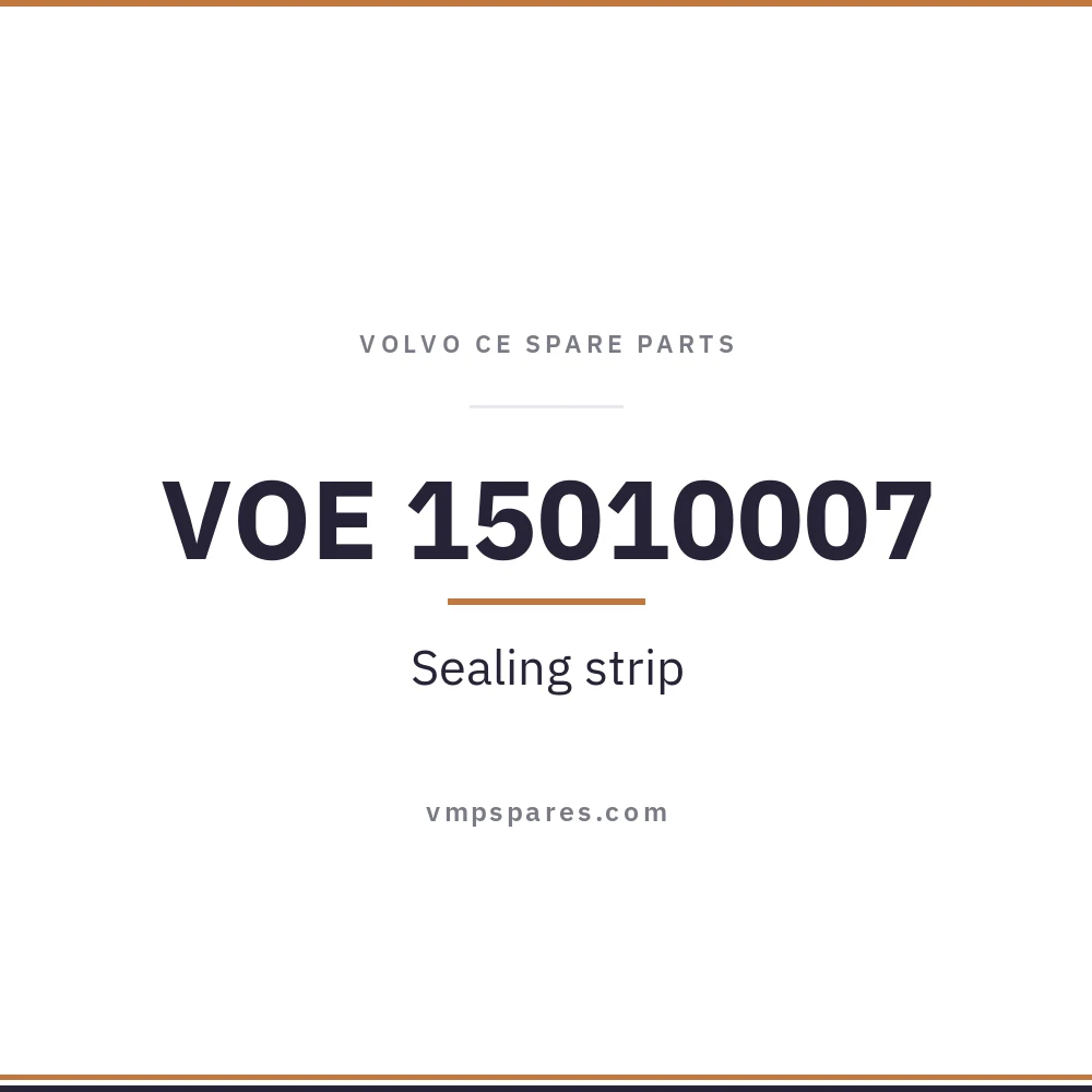 VOE 15010007 – Sealing strip