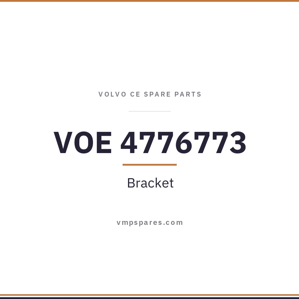 VOE 4776773 – Bracket