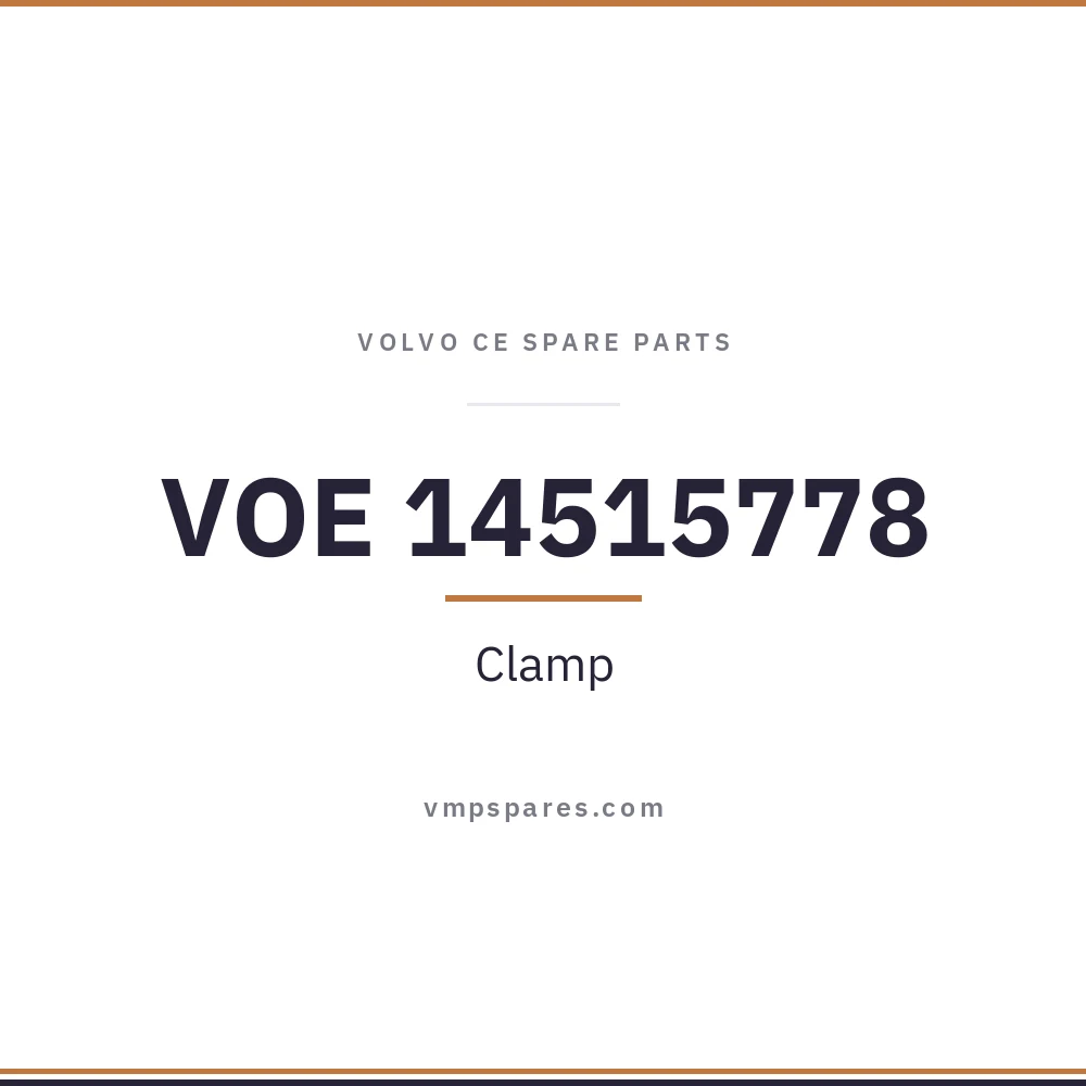VOE 14515778 – Clamp