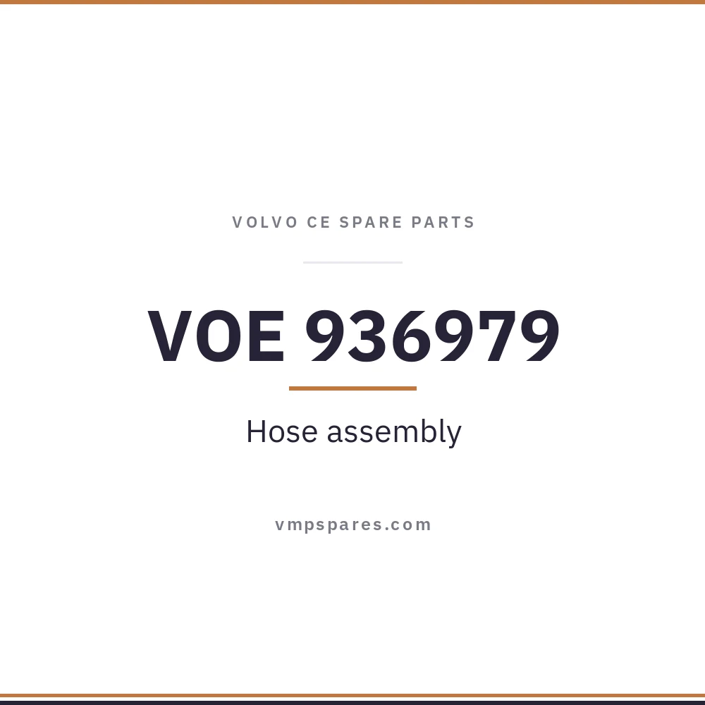 VOE 936979 – Hose assembly