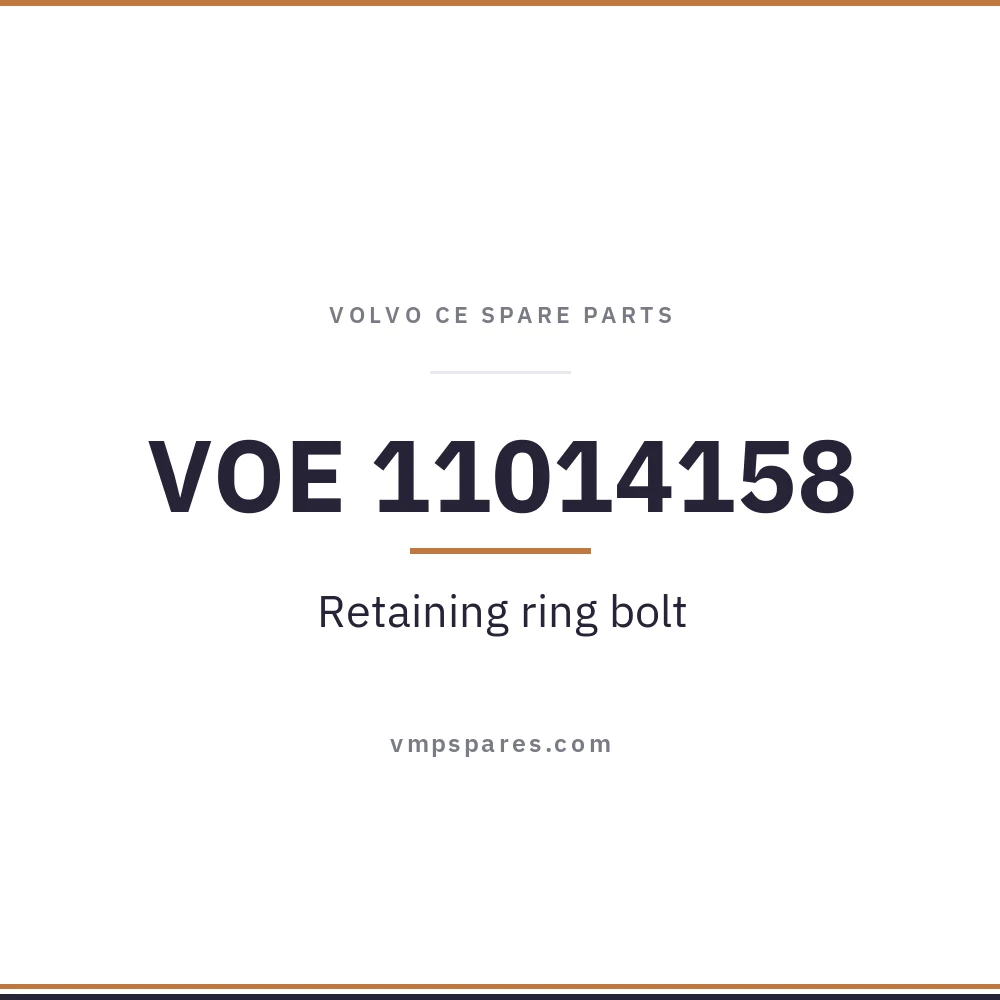 VOE 11014158 – Retaining ring bolt