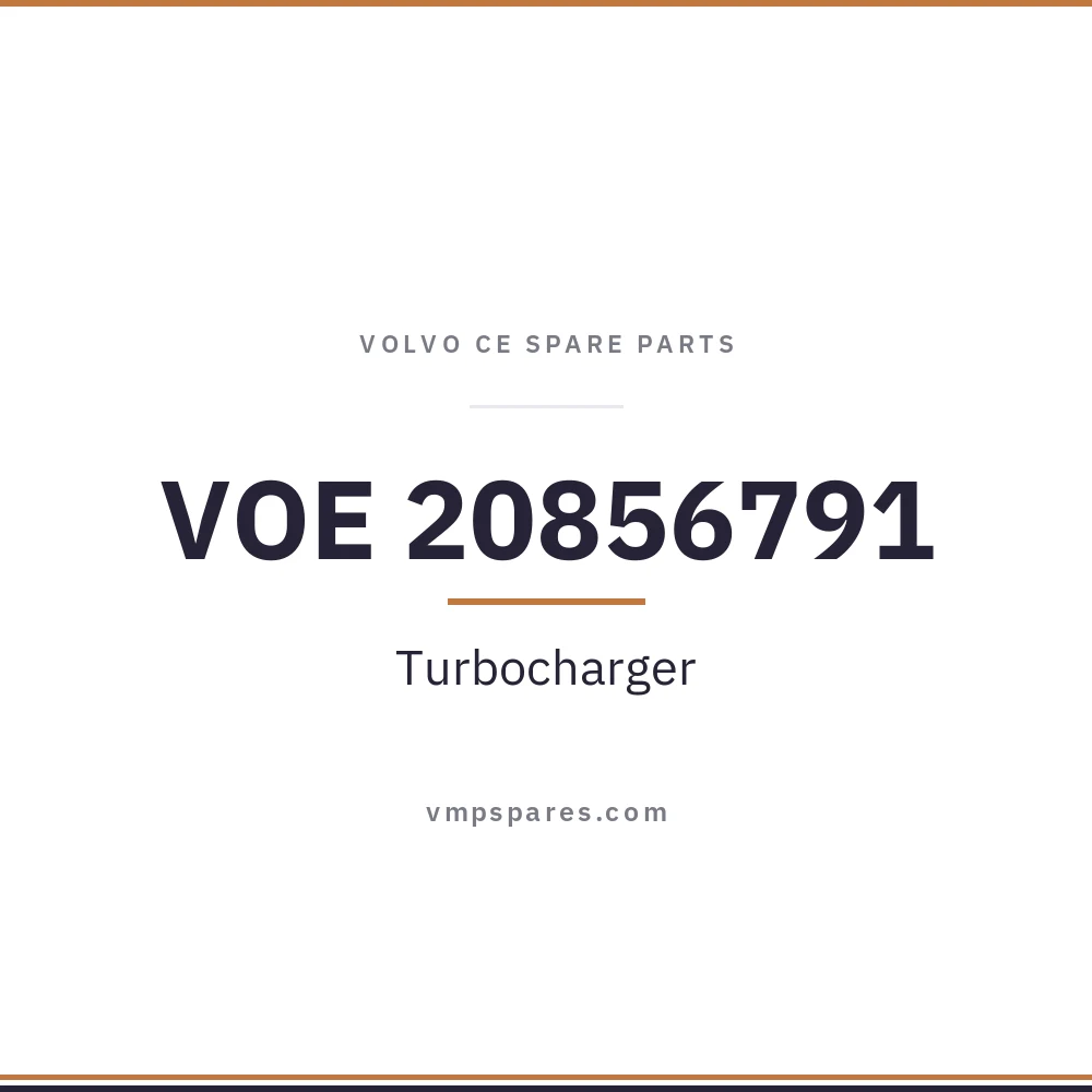 VOE 20856791 – Turbocharger