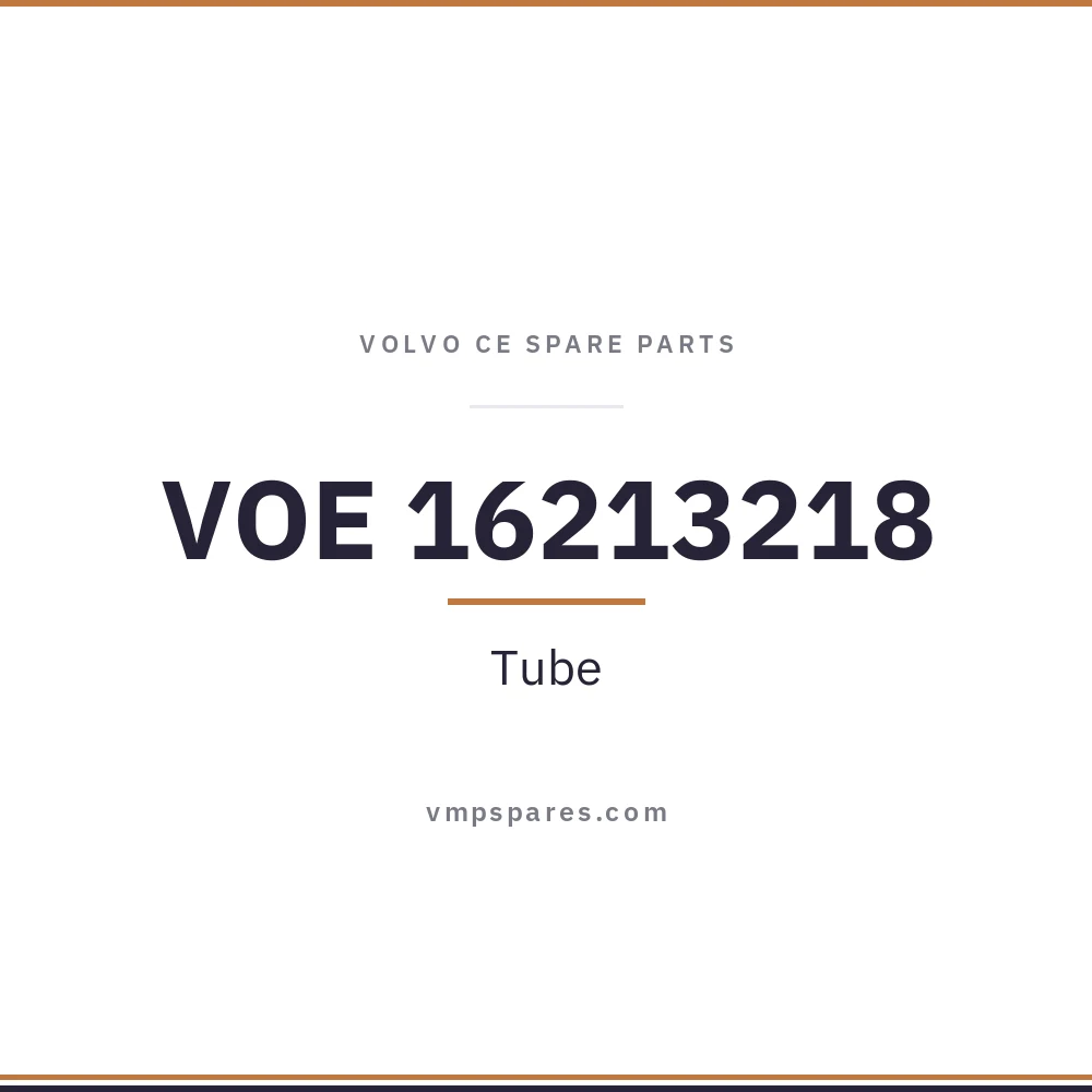 VOE 16213218 – Tube