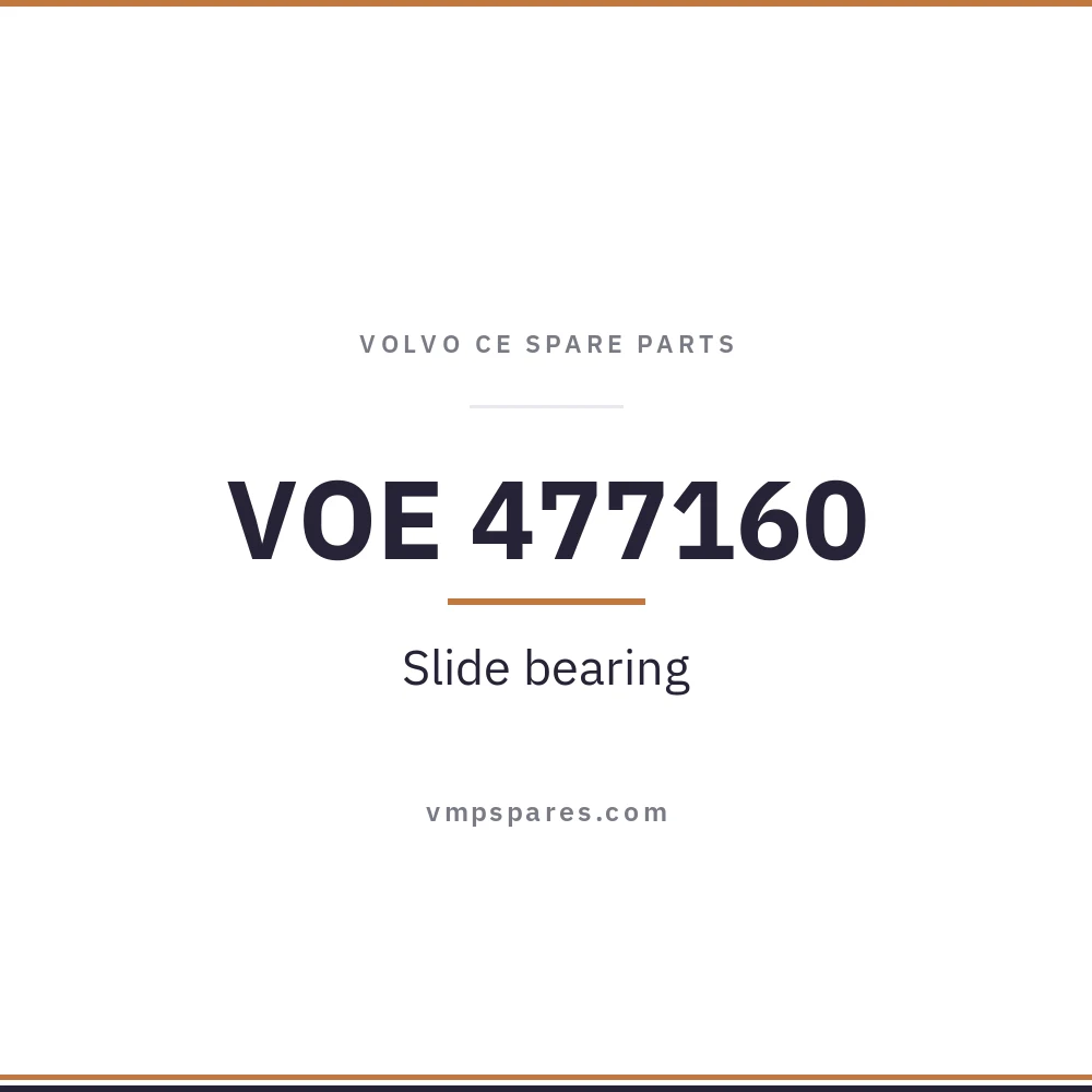 VOE 477160 – Slide bearing
