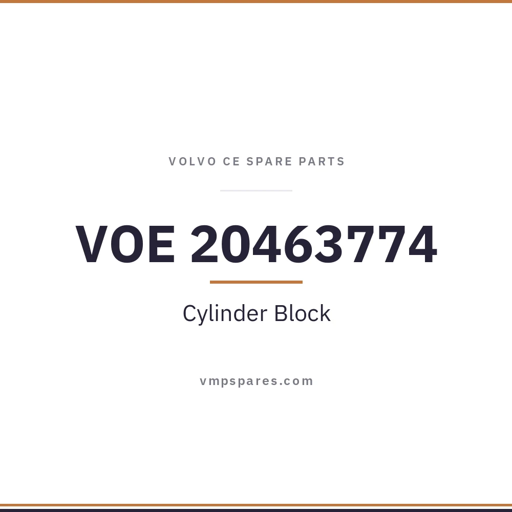 VOE 20463774 – Cylinder Block