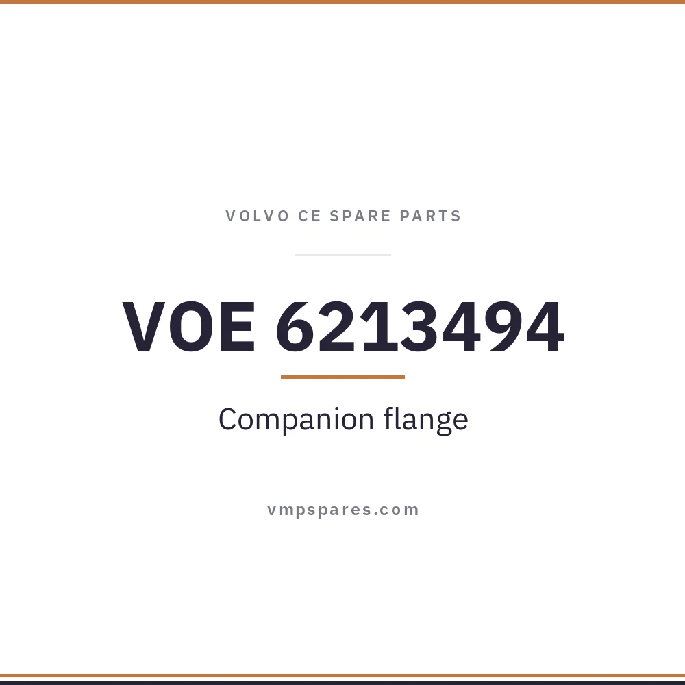 VOE 6213494 – Companion flange