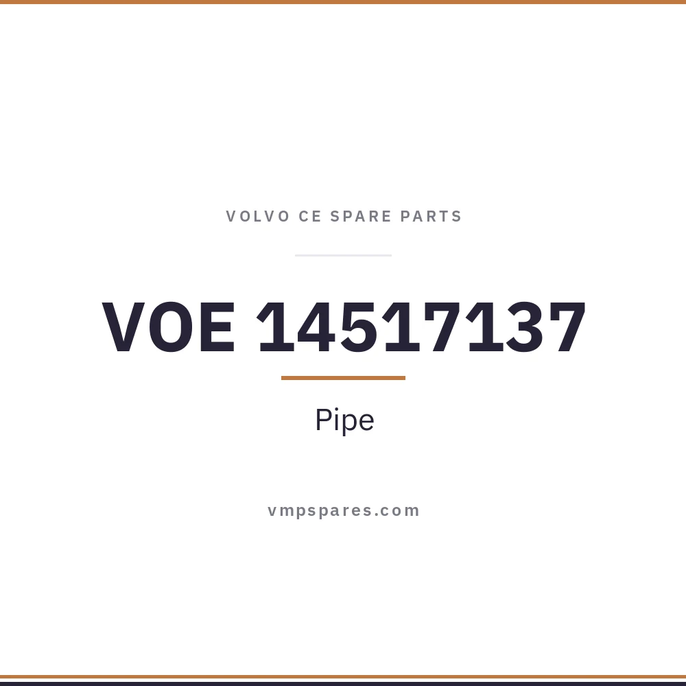 VOE 14517137 – Pipe