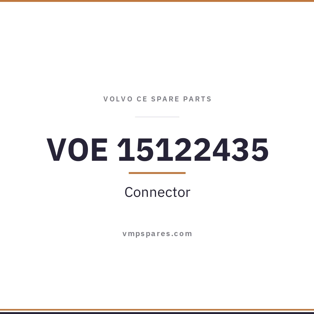 VOE 15122435 – Connector