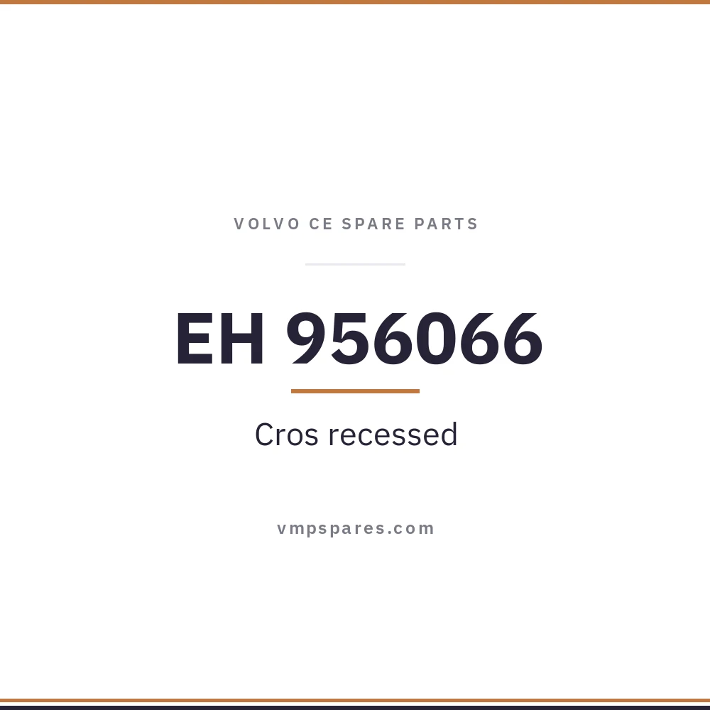 EH 956066 – Cros recessed