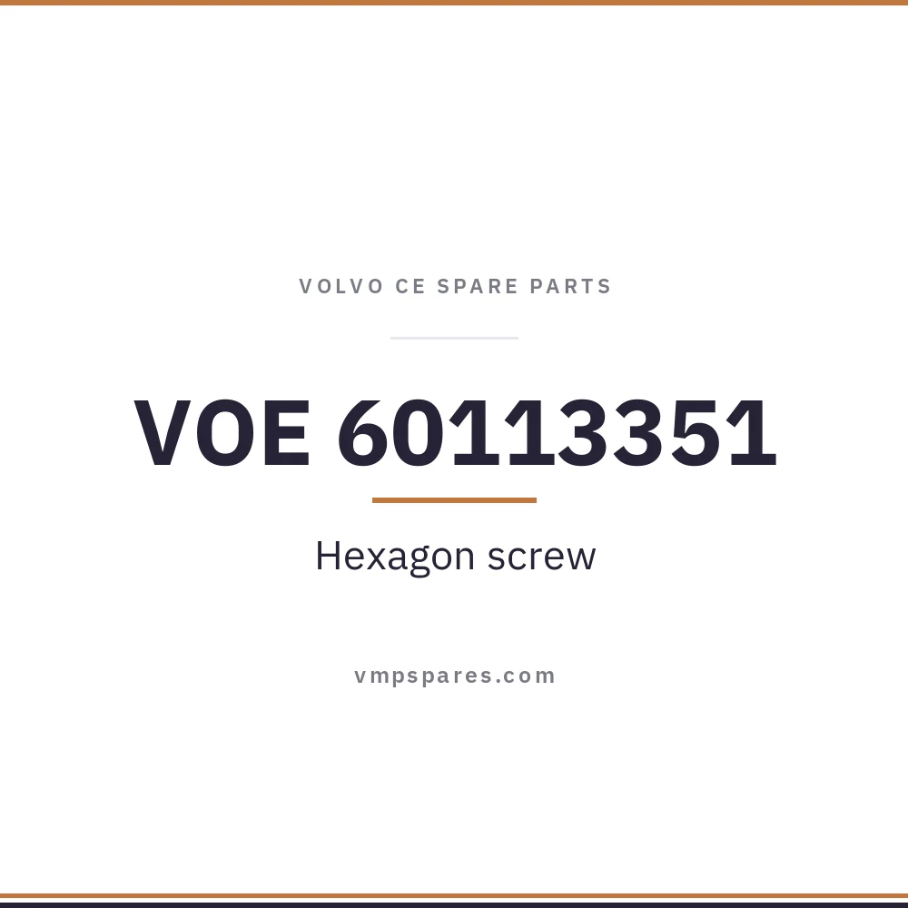 VOE 60113351 – Hexagon screw