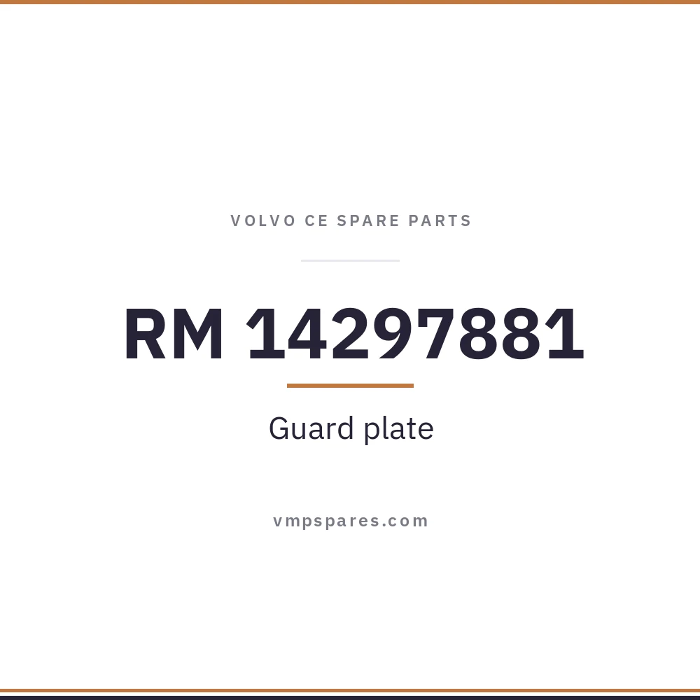 RM 14297881 – Guard plate
