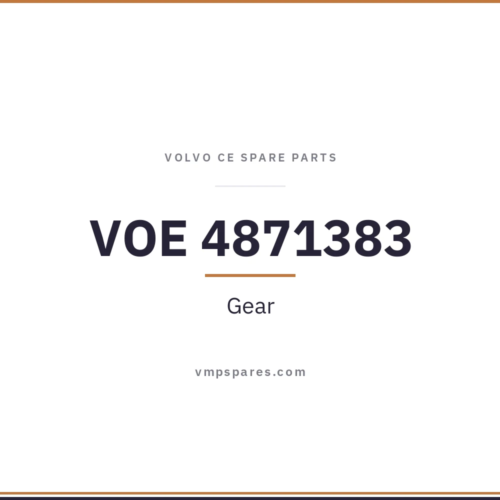VOE 4871383 – Gear