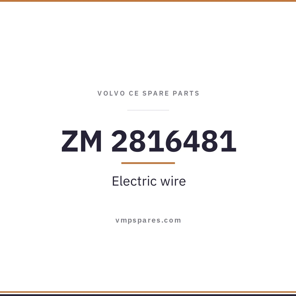 ZM 2816481 – Electric wire