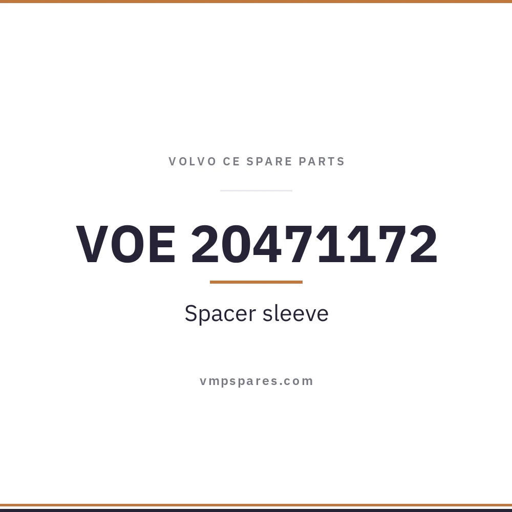 VOE 20471172 – Spacer sleeve