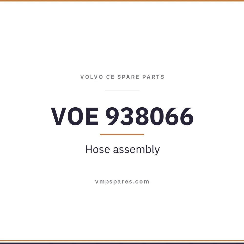 VOE 938066 – Hose assembly