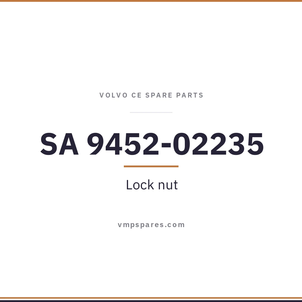SA 9452-02235 – Lock nut
