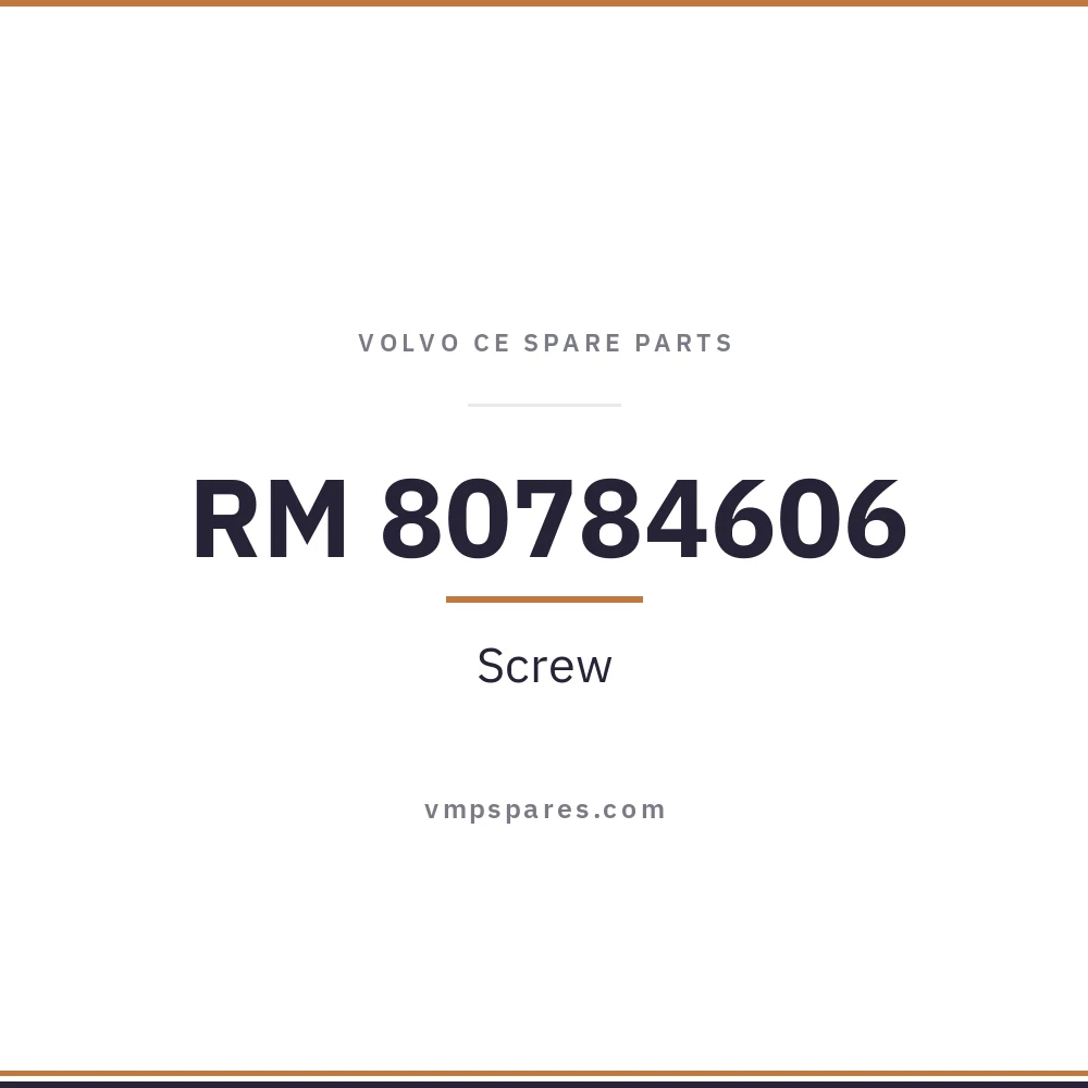 RM 80784606 – Screw