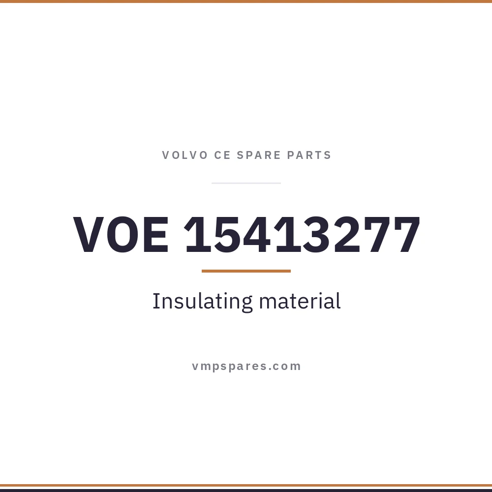 VOE 15413277 – Insulating material