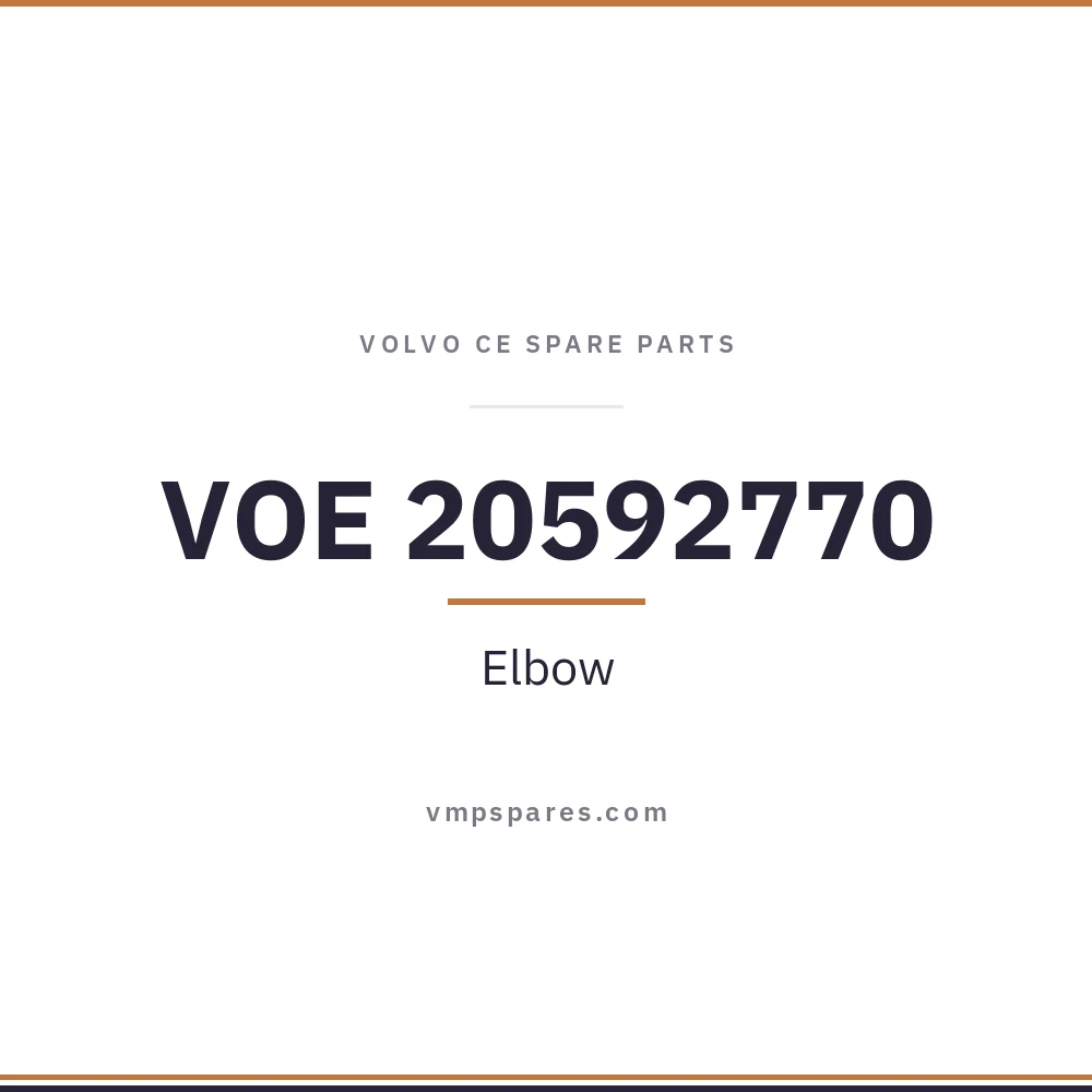 VOE 20592770 – Elbow