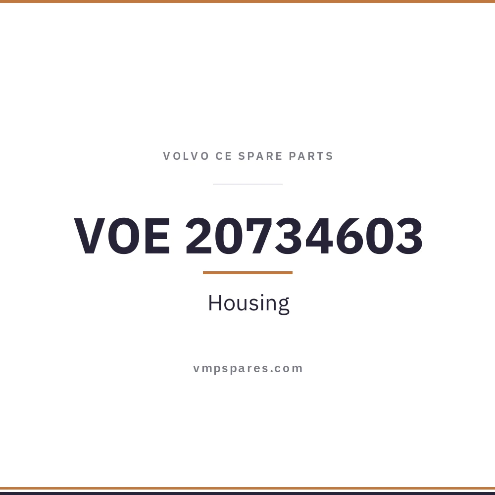 VOE 20734603 – Housing