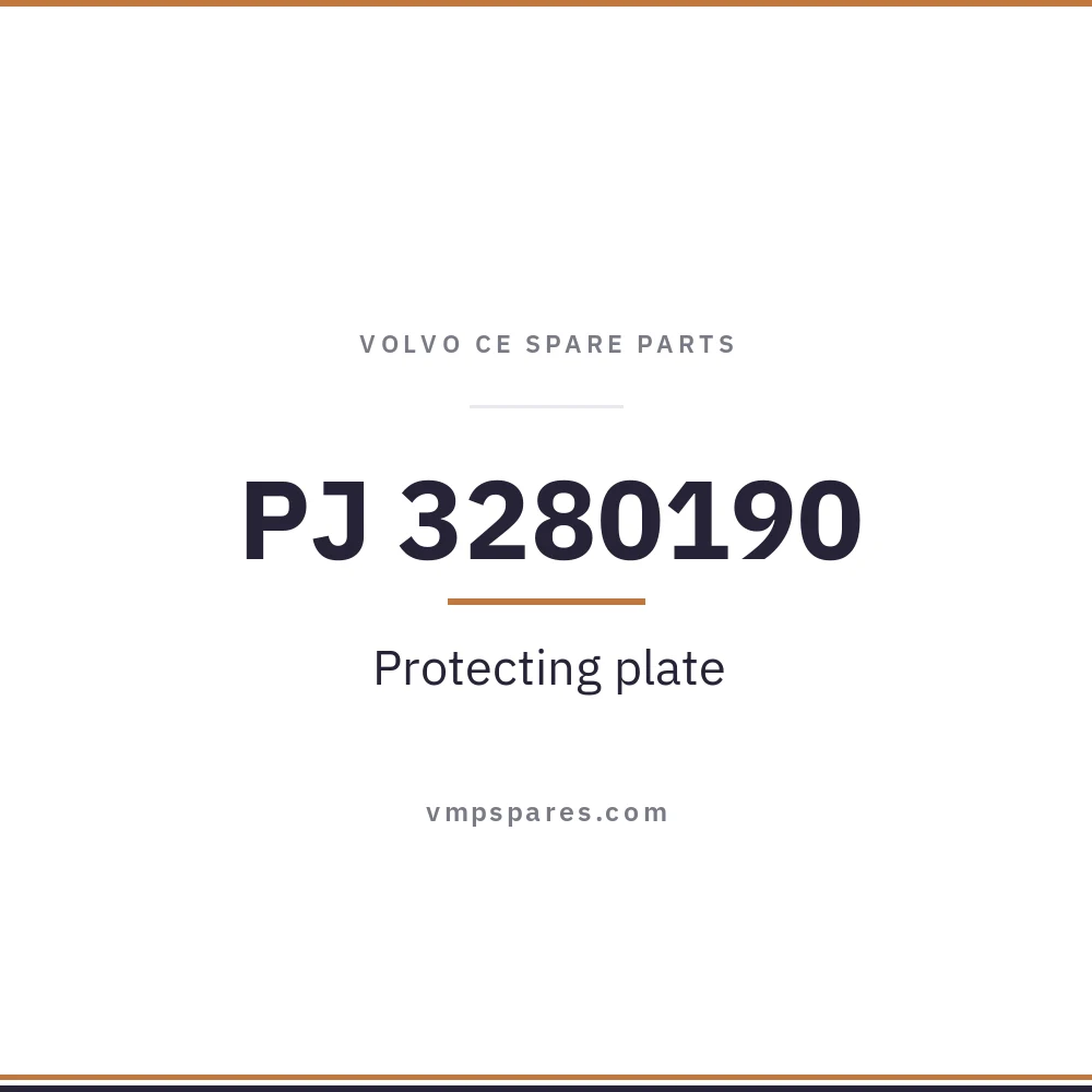 PJ 3280190 – Protecting plate