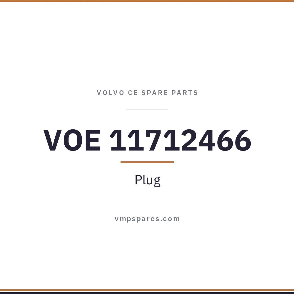 VOE 11712466 – Plug