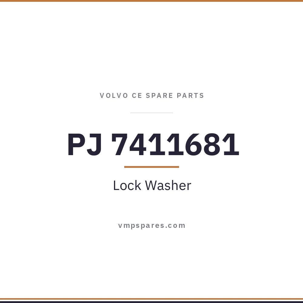 PJ 7411681 – Lock Washer