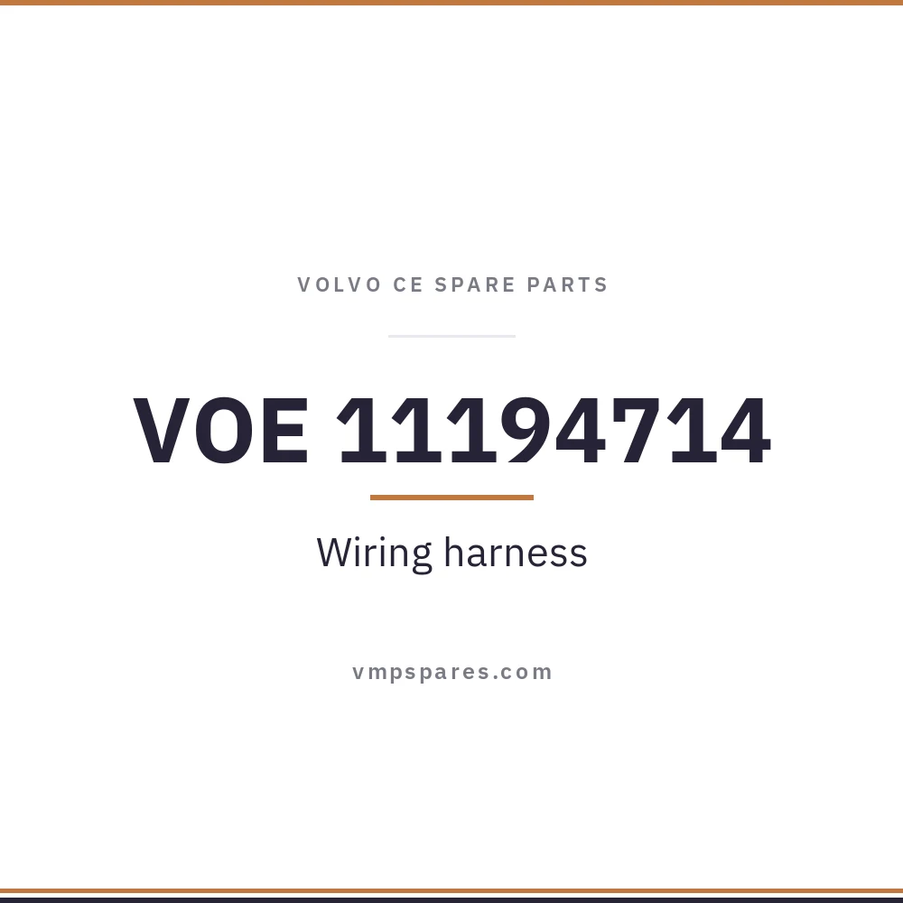 VOE 11194714 – Wiring harness