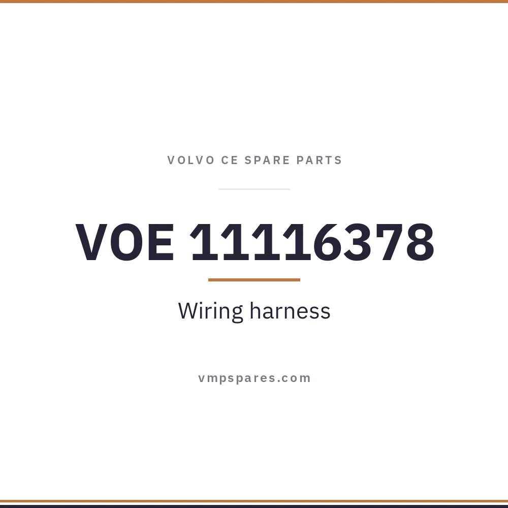 VOE 11116378 – Wiring harness