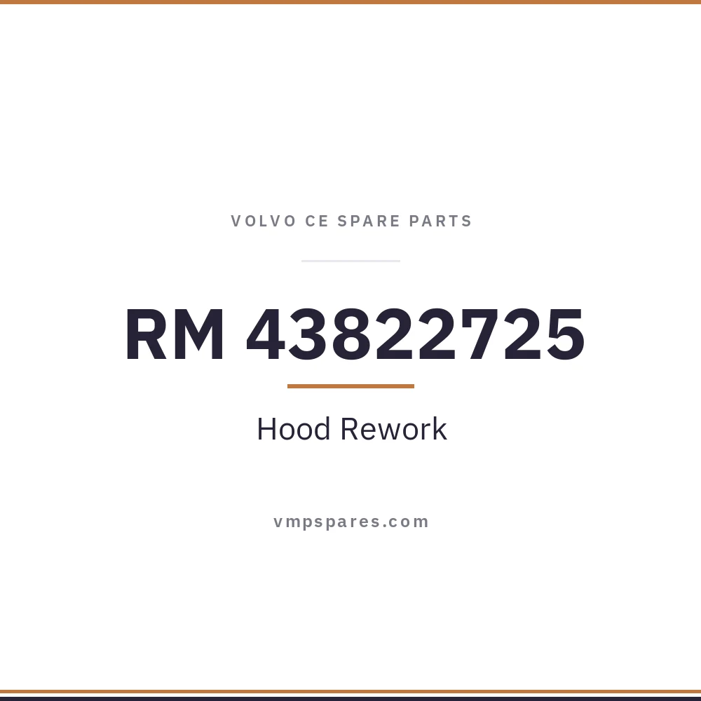 RM 43822725 – Hood Rework