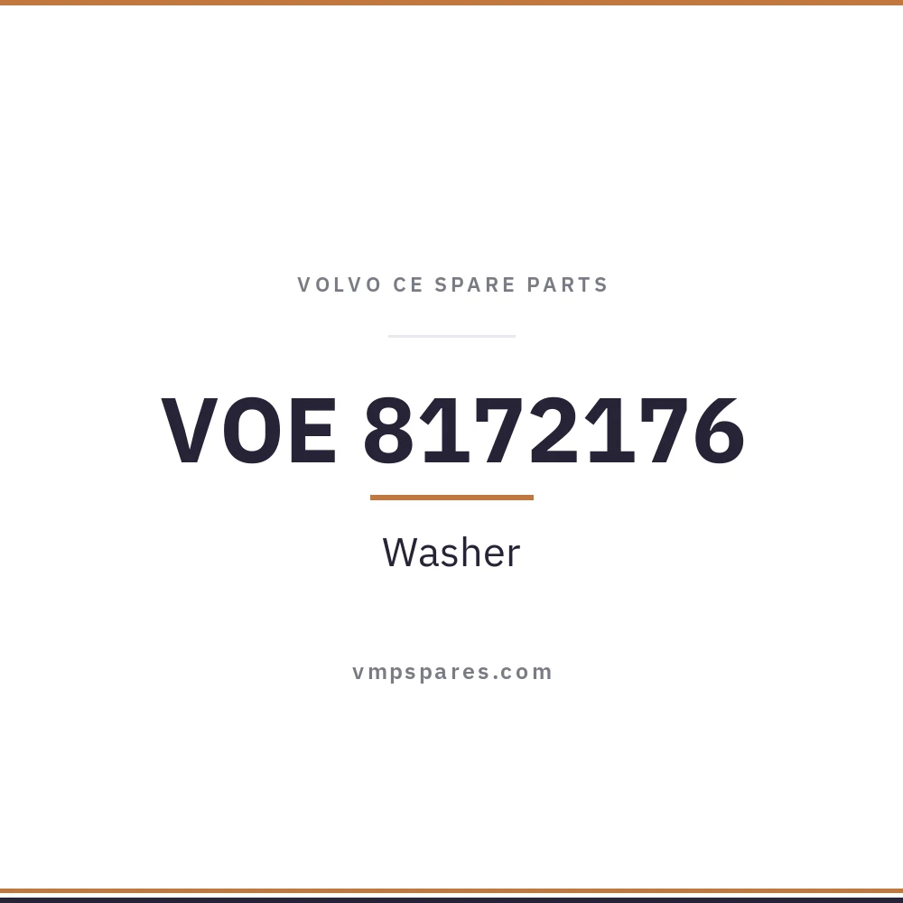 VOE 8172176 – Washer