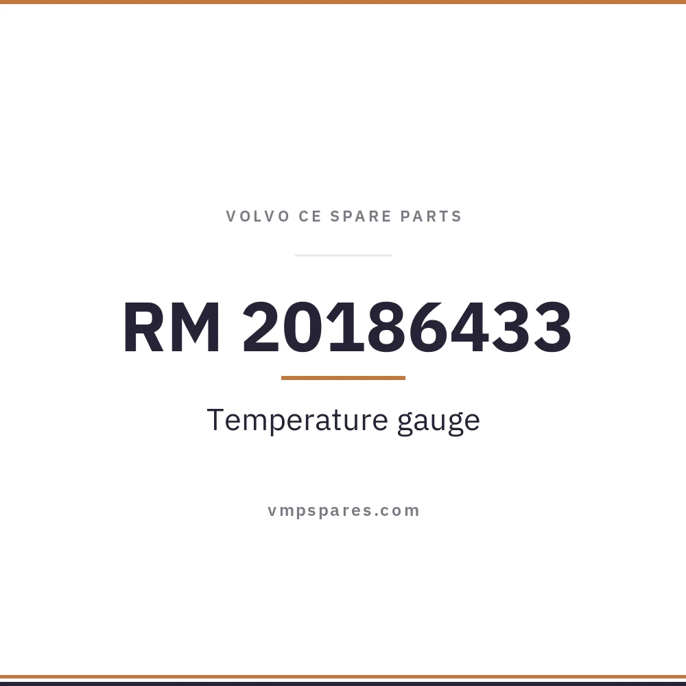 RM 20186433 – Temperature gauge