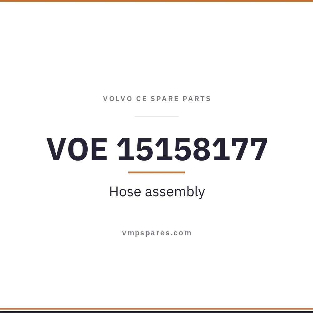 VOE 15158177 – Hose assembly