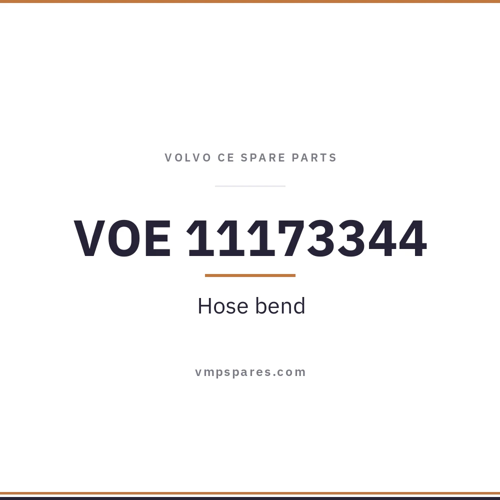 VOE 11173344 – Hose bend