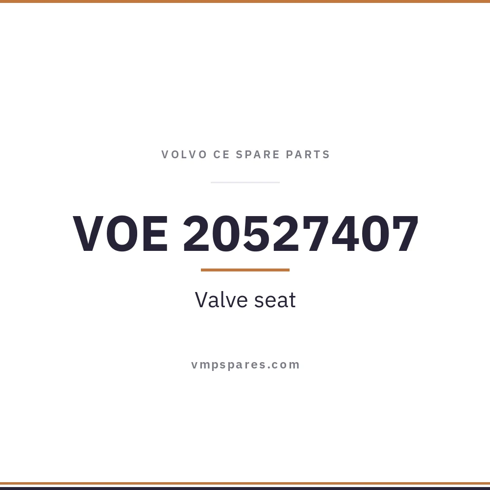 VOE 20527407 – Valve seat