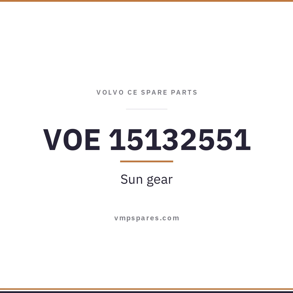 VOE 15132551 – Sun gear