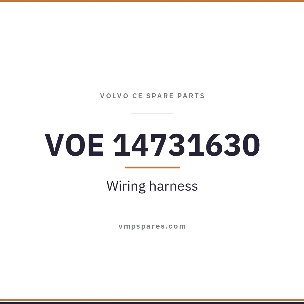 VOE 14731630 – Wiring harness