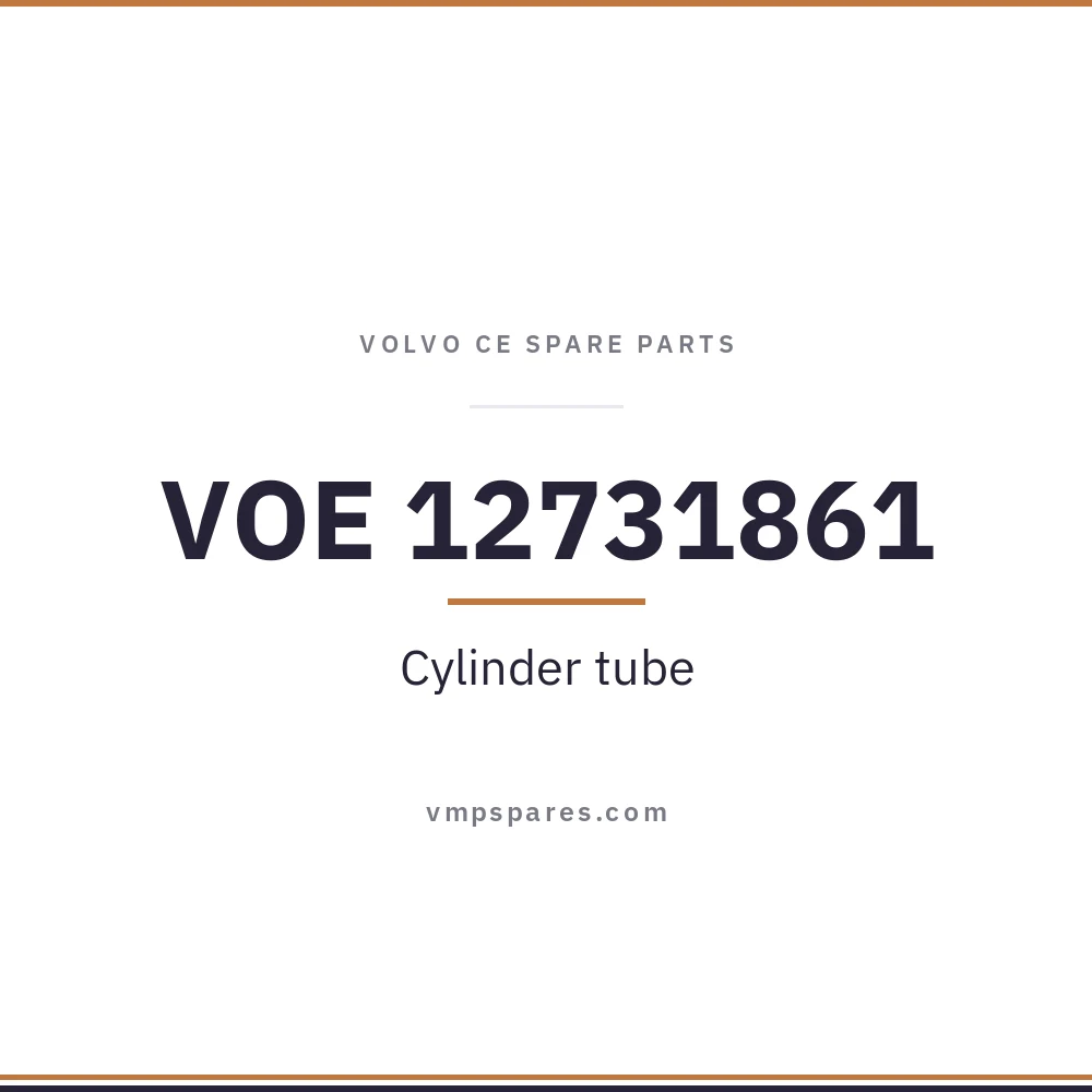 VOE 12731861 – Cylinder tube