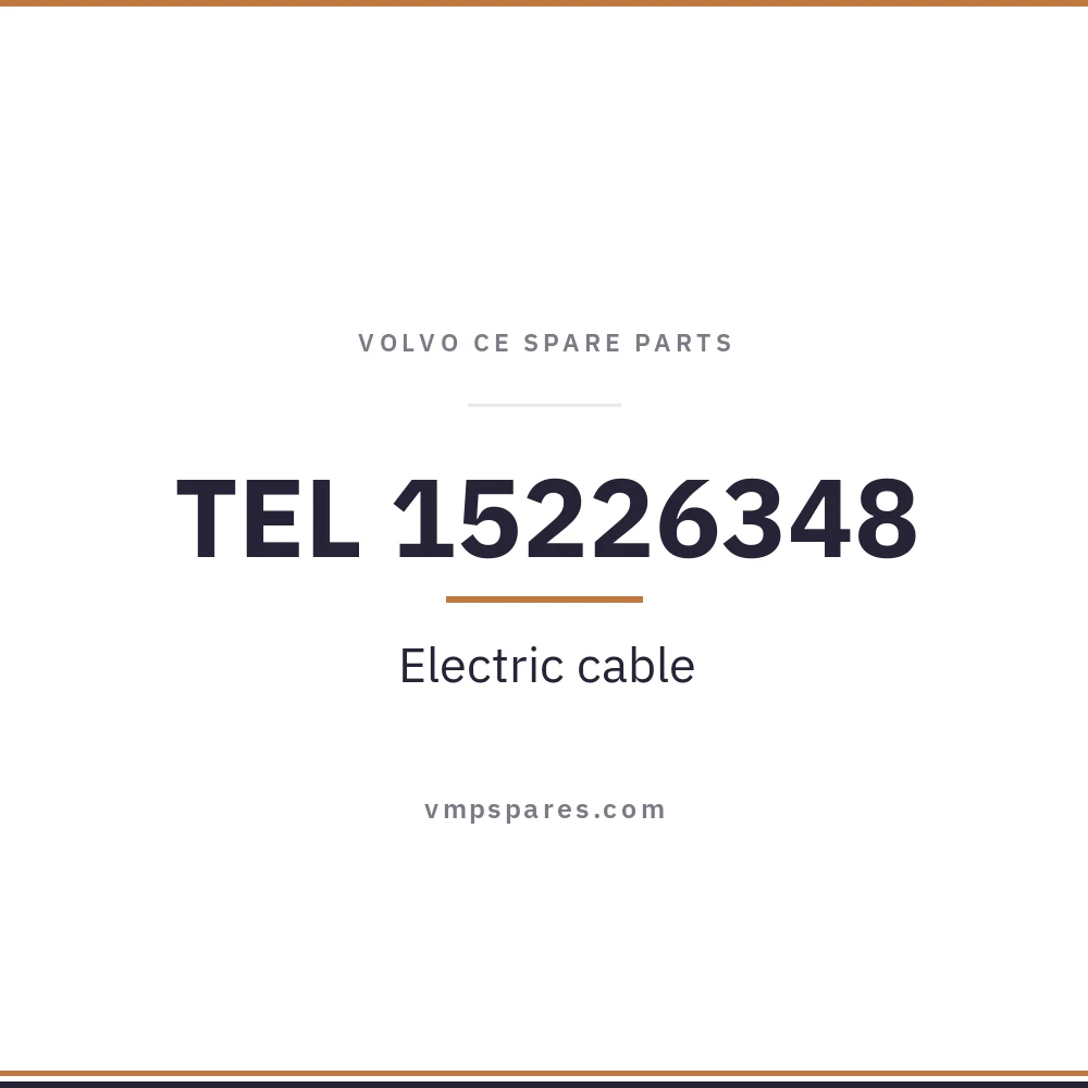 TEL 15226348 – Electric cable