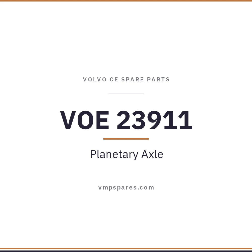 VOE 23911 – Planetary Axle