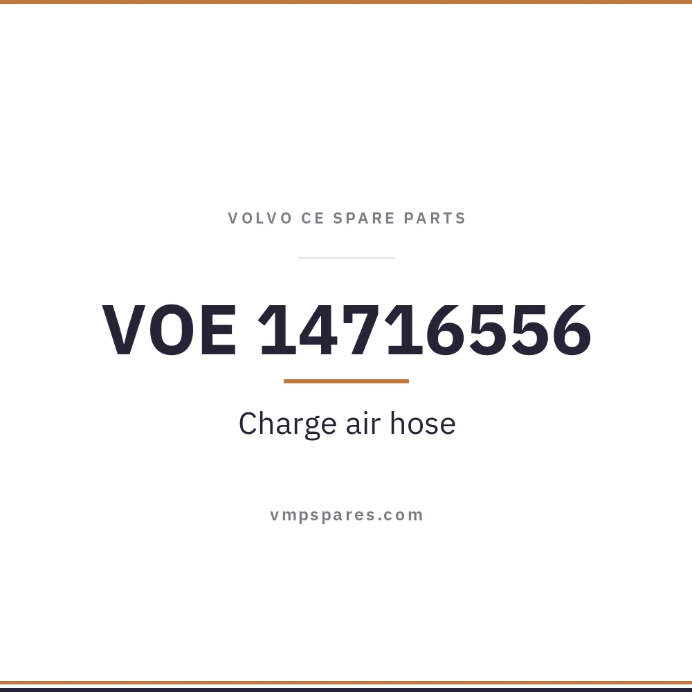 VOE 14716556 – Charge air hose