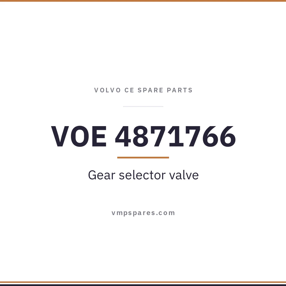 VOE 4871766 – Gear selector valve VOE 4871766 – Gear selector valve