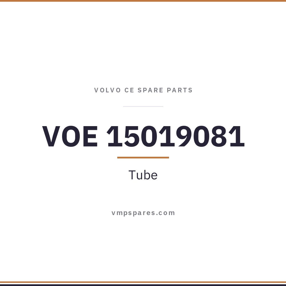 VOE 15019081 – Tube